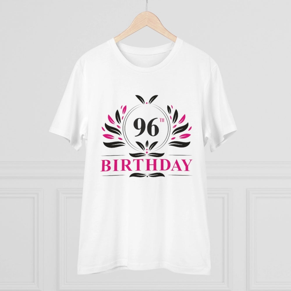 Men's PC Cotton 96th Birthday Printed T Shirt
