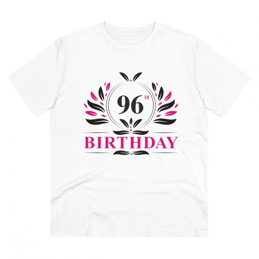Men's PC Cotton 96th Birthday Printed T Shirt