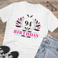 Men's PC Cotton 94th Birthday Printed T Shirt