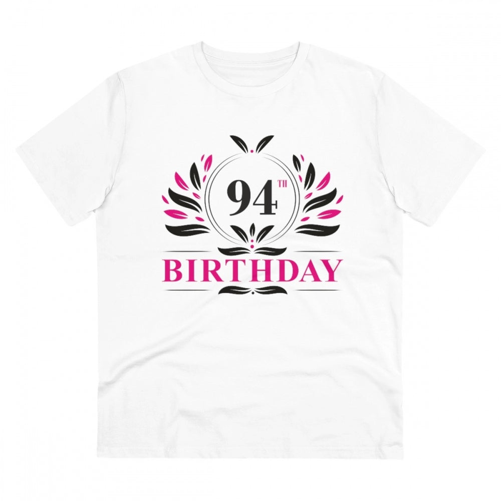 Men's PC Cotton 94th Birthday Printed T Shirt