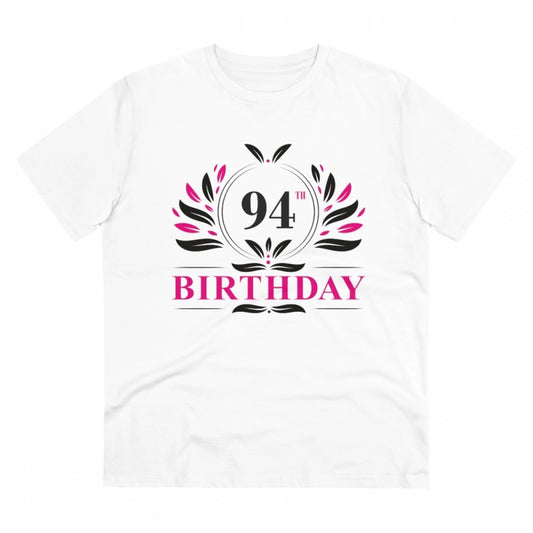 Men's PC Cotton 94th Birthday Printed T Shirt