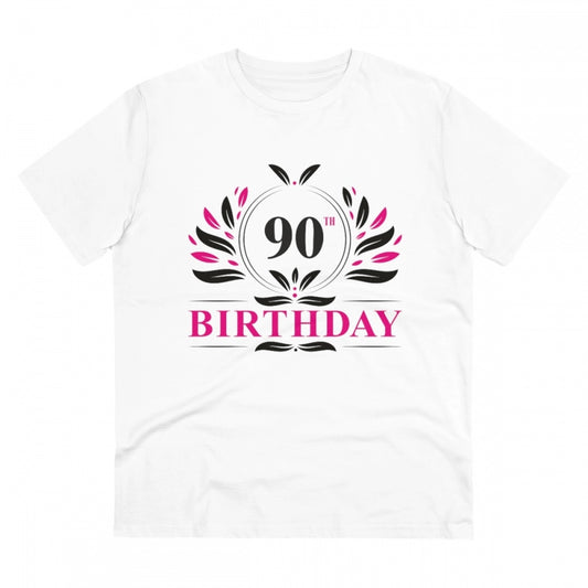 Men's PC Cotton 90th Birthday Printed T Shirt
