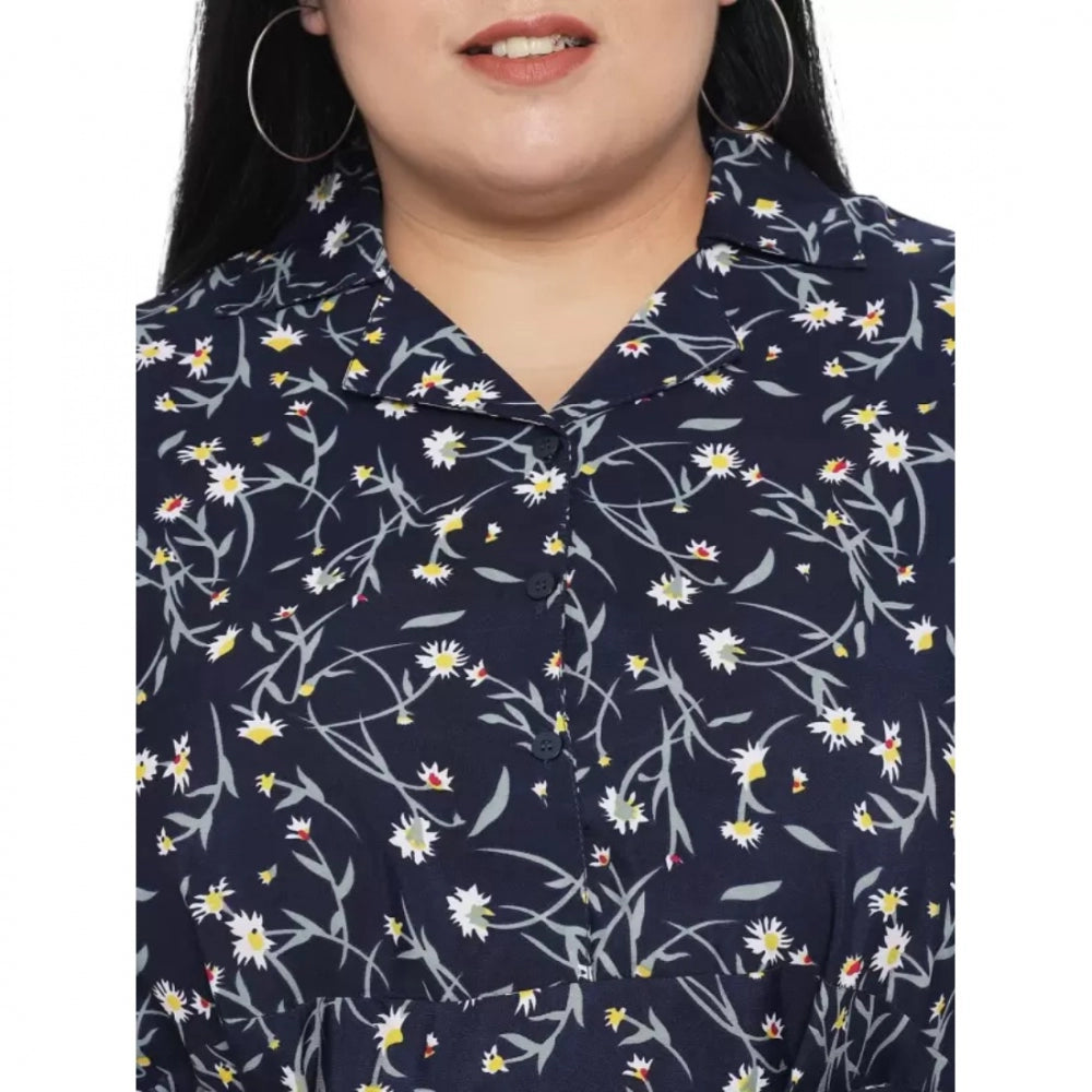 Gorgeous Fit And Flare Blue Dress