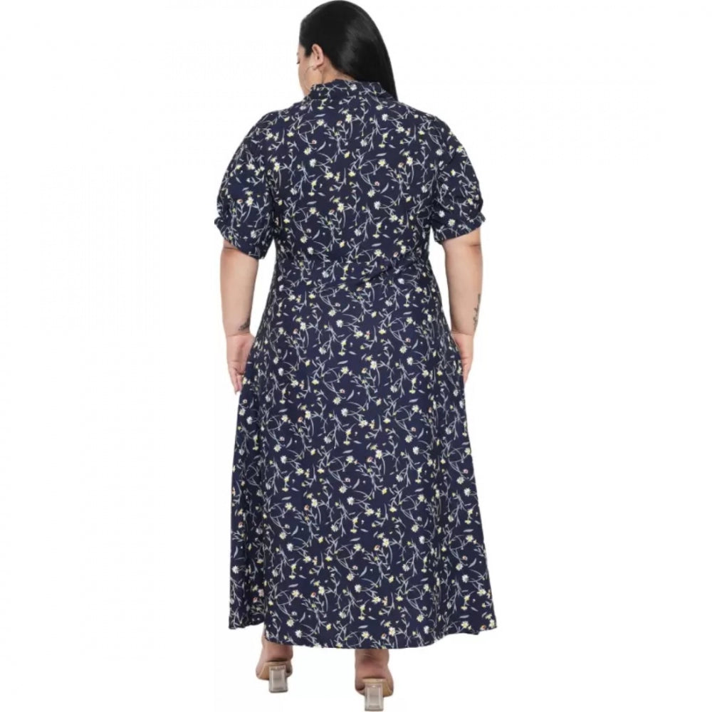 Gorgeous Fit And Flare Blue Dress