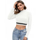 Fancy Western Wear Hosiery Crop Top