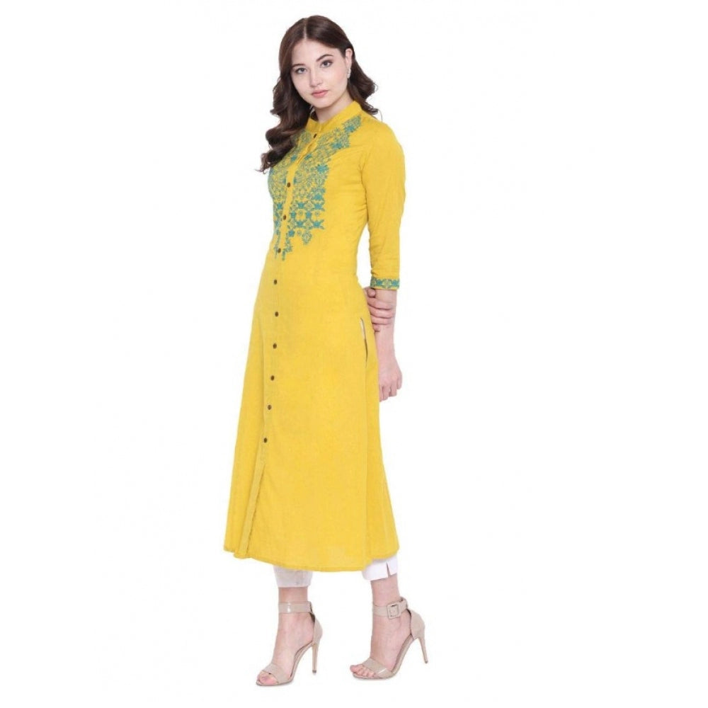 Trendy Khadi Embroidered Kurti