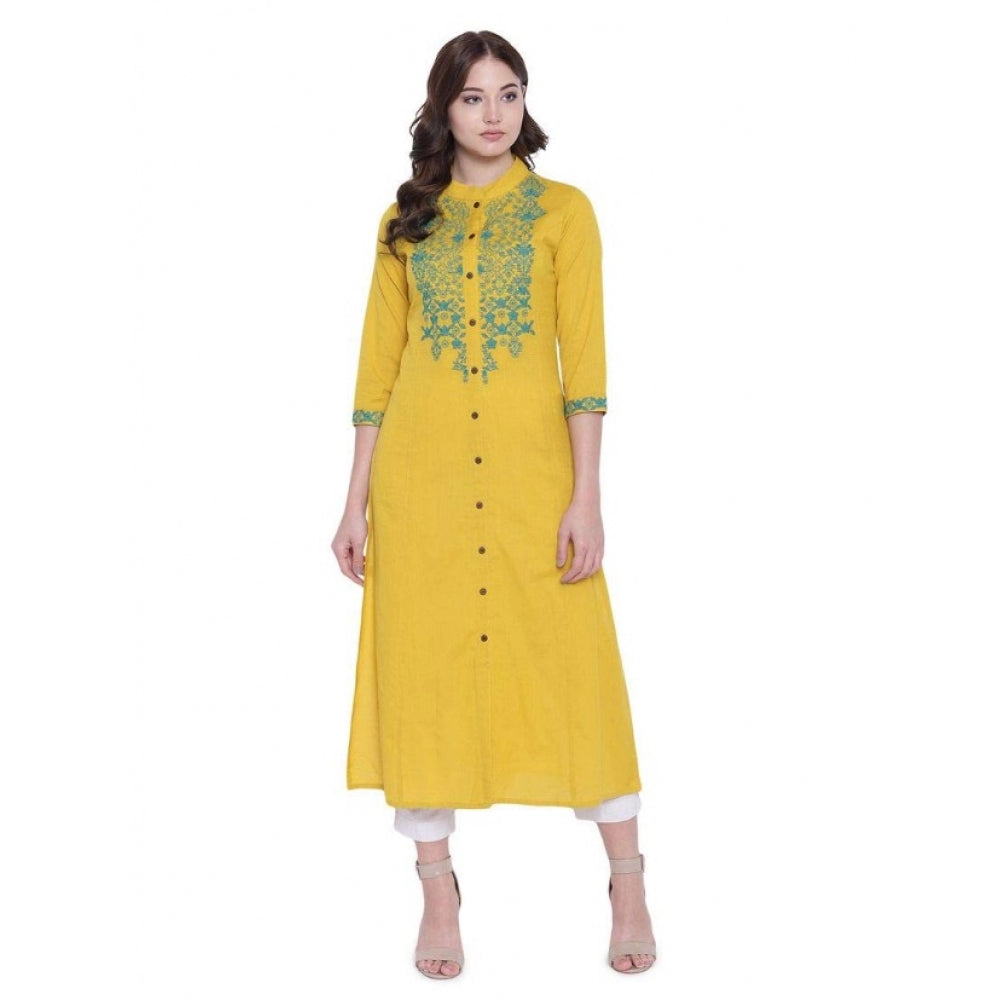 Trendy Khadi Embroidered Kurti