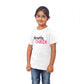 Stunning Girls Cotton Drama Queen Half Sleeve T Shirt