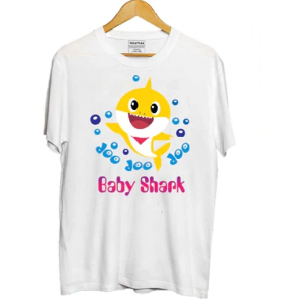 Versatile Boys Cotton Baby Shark Half Sleeve T Shirt