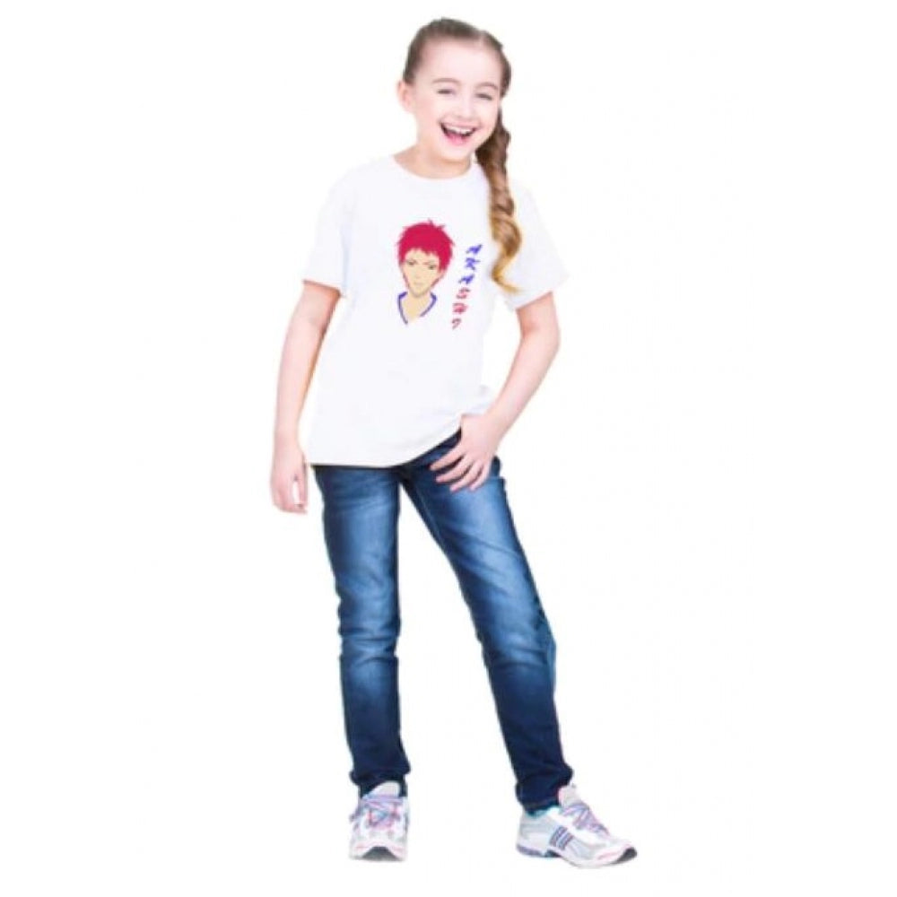 Versatile Girls Cotton Akashi Half Sleeve T Shirt