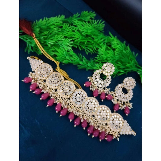 Traditional Necklace Chowker Set