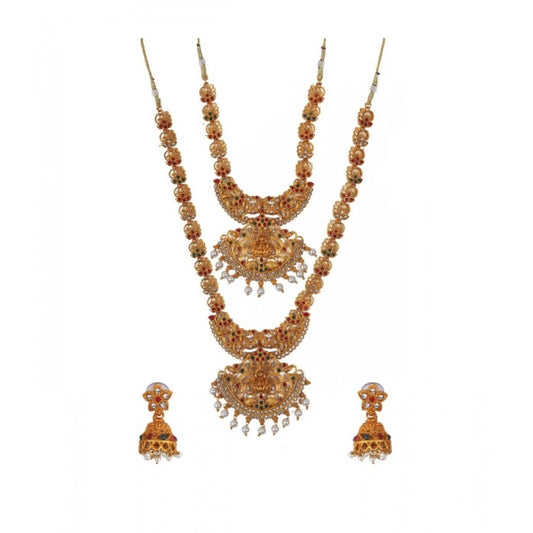 Twinkling Stunning Temple Jewellery Set