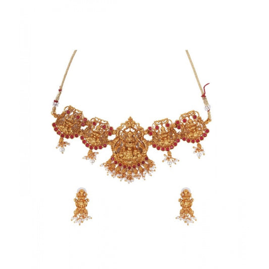Traditional Elegent Temple Jewellery Set