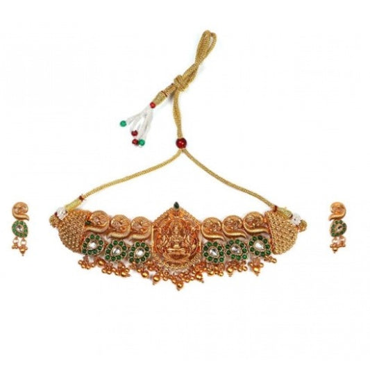 Traditional Style Laxmi Chowker Set