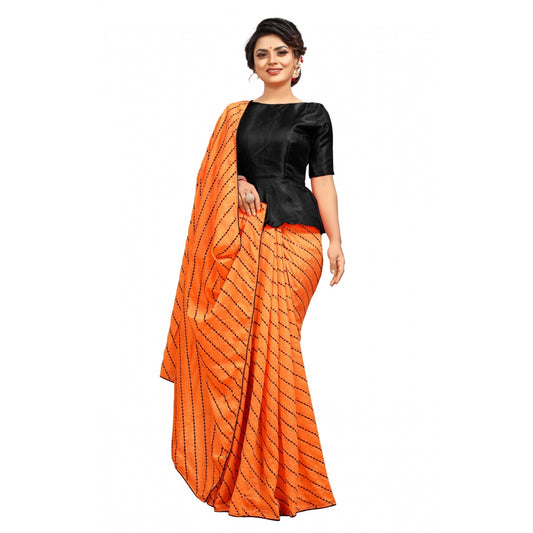 Elegant Vichitra Saree with Blouse piece