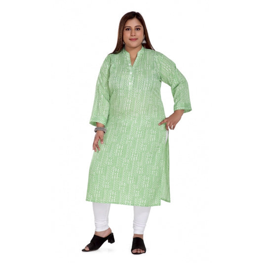 Casual Imported Synthetix Full printed Straight Kurti
