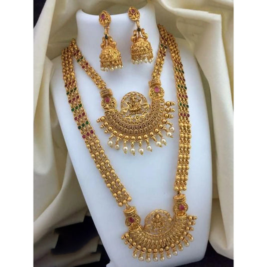 Unique Traditional Haram Necklace and Earrings Set