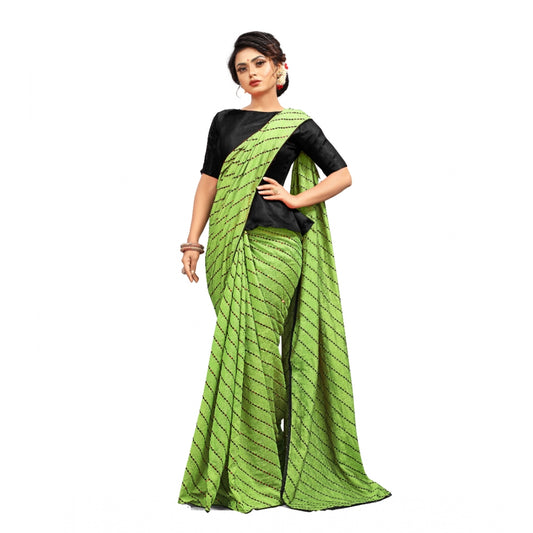Elegant Vichitra Saree with Blouse piece