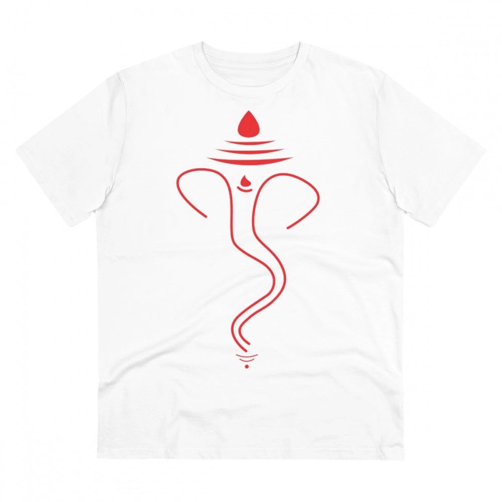 Men's PC Cotton Ganesh Printed T Shirt