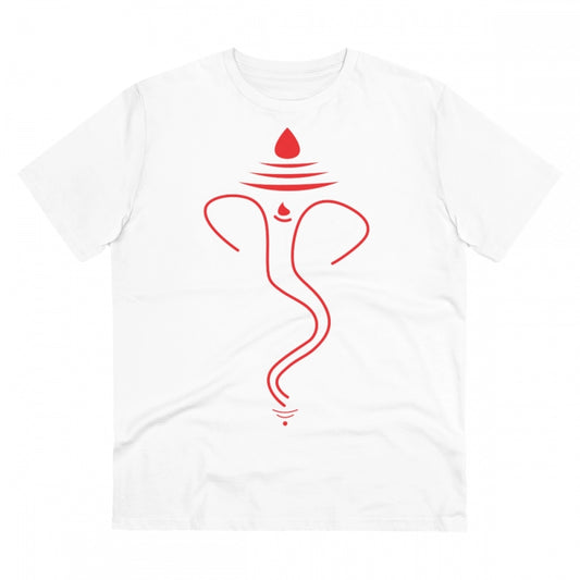 Men's PC Cotton Ganesh Printed T Shirt
