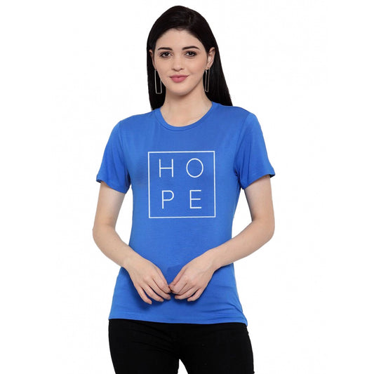 Amazing Cotton Blend Hope Printed T Shirt