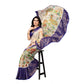 Awesome Viscose Rayon Printed Saree With Blouse piece