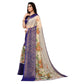 Awesome Viscose Rayon Printed Saree With Blouse piece