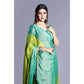 Awesome Viscose Rayon Printed Saree With Blouse piece