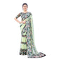 Modern Sattin Patta Printed Saree With Blouse piece