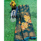 Lovely Viscose Rayon Printed Saree With Blouse piece