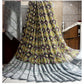 Astonishing Sattin Patta Printed Saree With Blouse piece