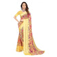 Modern Sattin Patta Printed Saree With Blouse piece