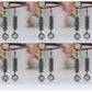 Appealing Black Color Antique Earrings Combo Of 6 Pairs