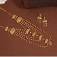 Fabulous Gold Color Gold Plated Necklace Set