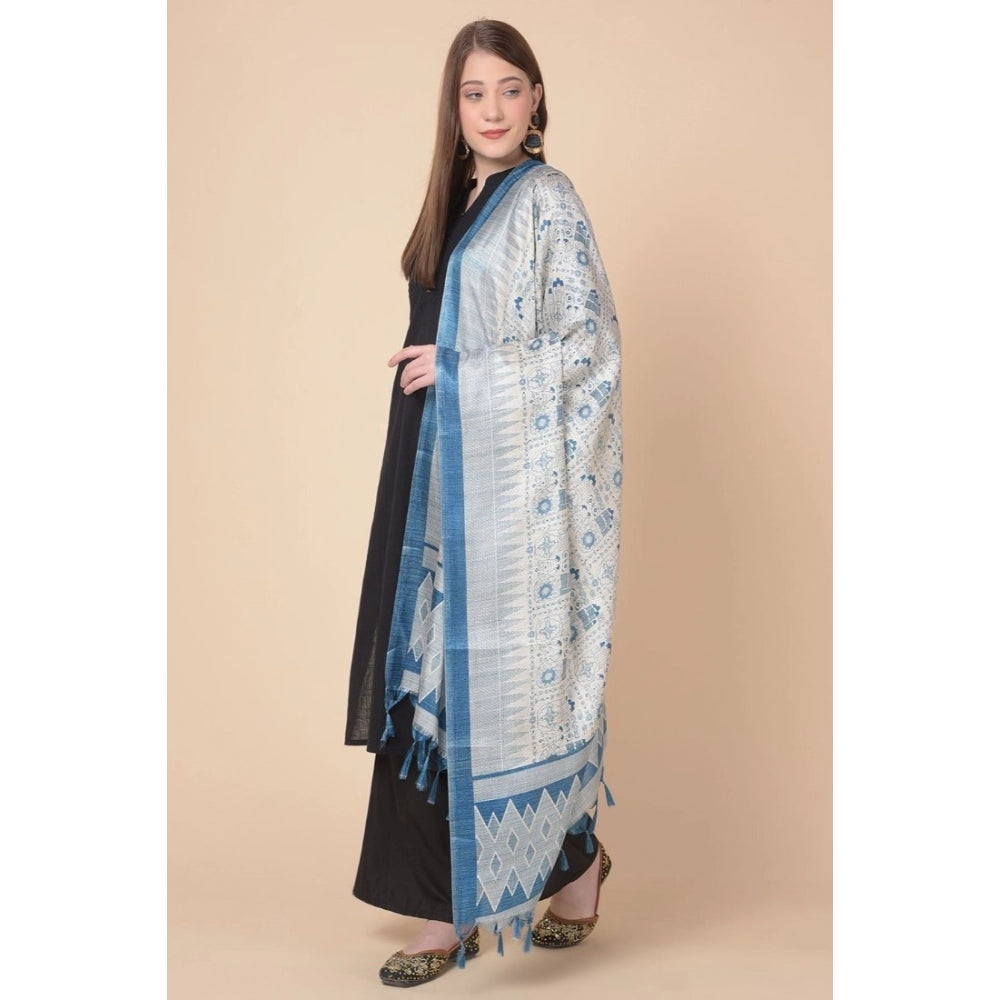 Graceful Women's Art Silk Printed Dupatta