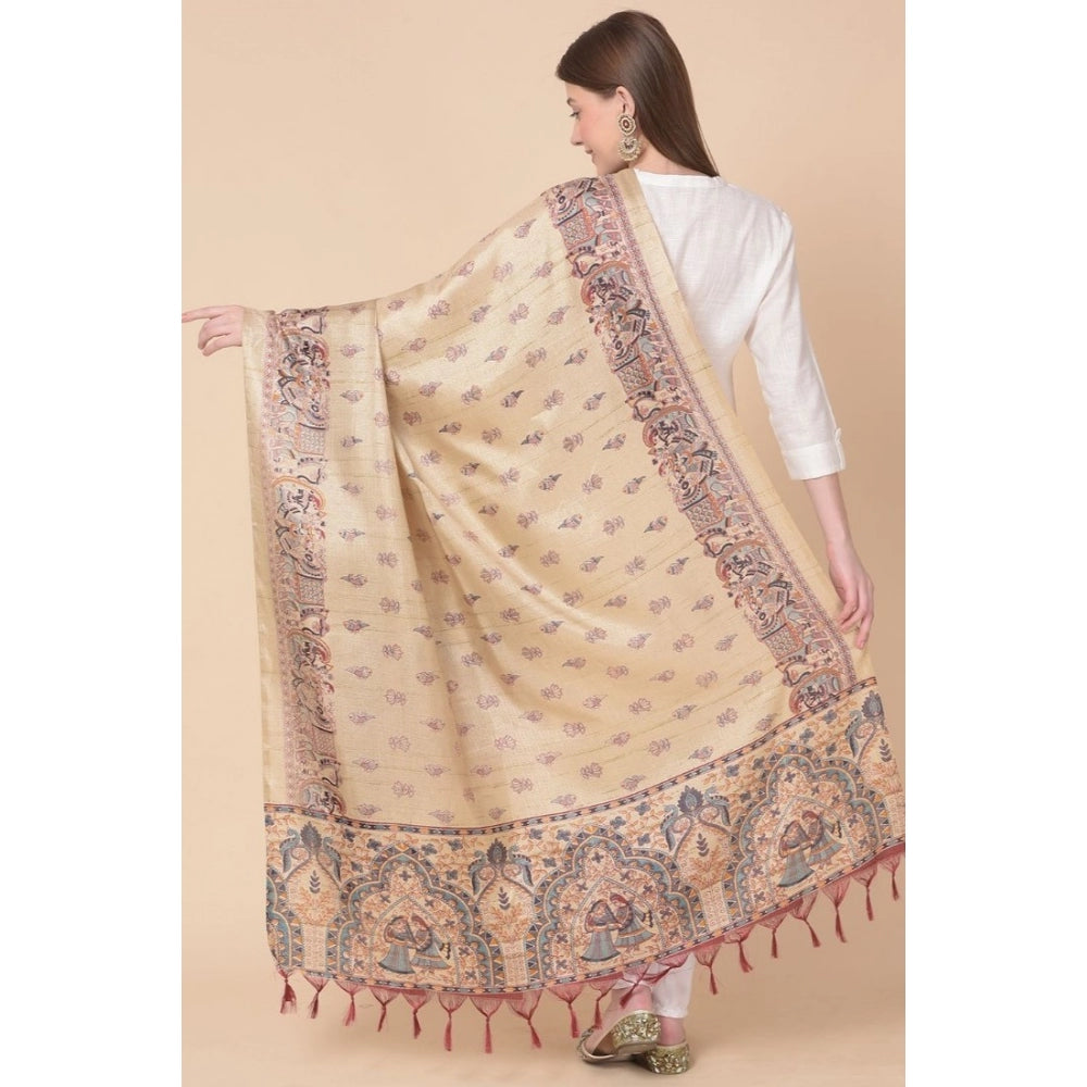 Wonderful Women's Art Silk Printed Dupatta