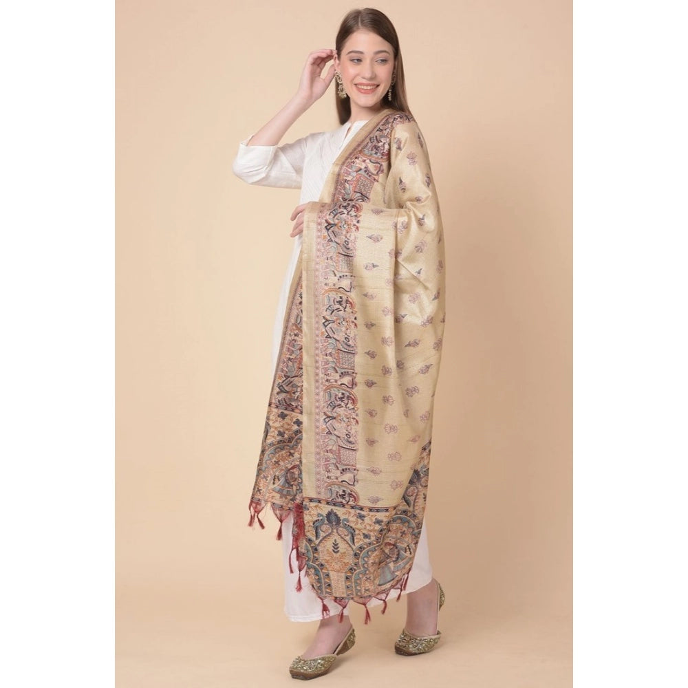 Wonderful Women's Art Silk Printed Dupatta