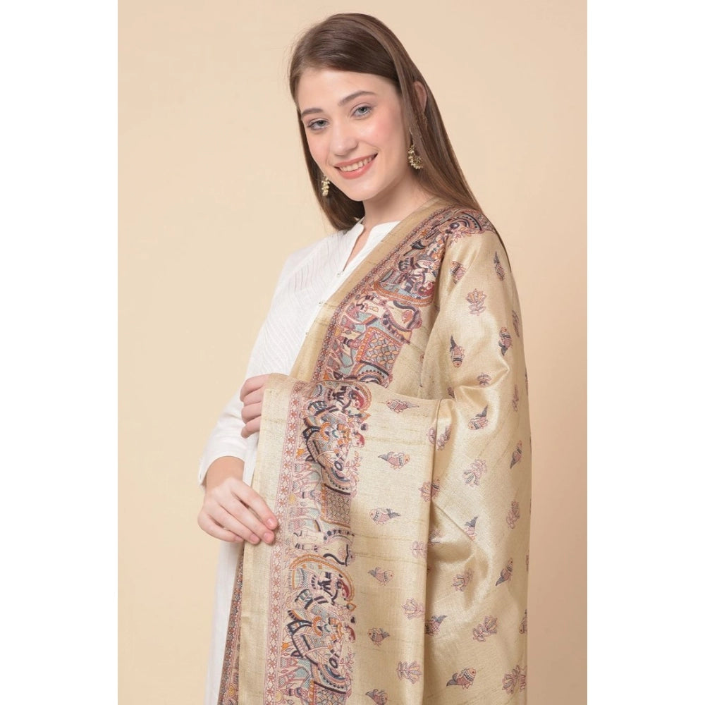 Wonderful Women's Art Silk Printed Dupatta