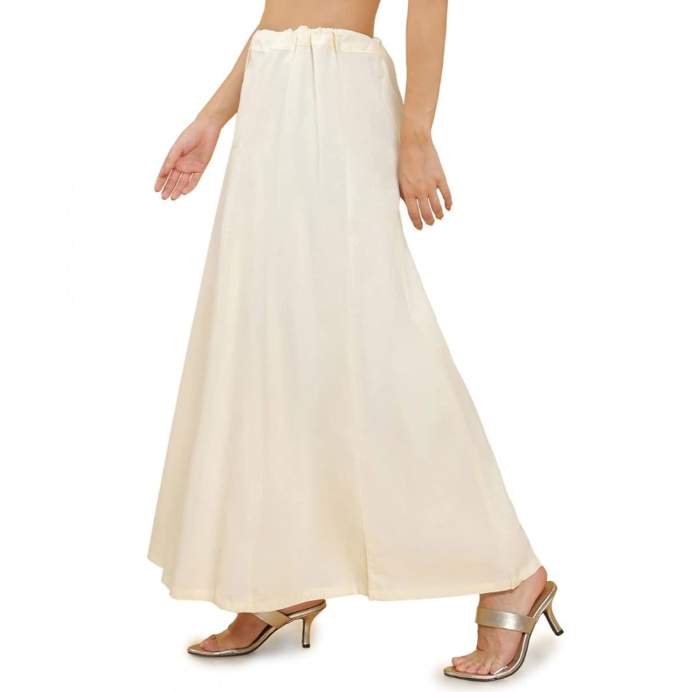 Wonderful Women's Cotton Solid Free Size Petticoat