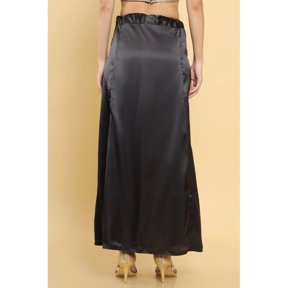 Trendy Women's Silk Solid Free Size Petticoat