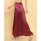 Trendy Women's Silk Solid Free Size Petticoat