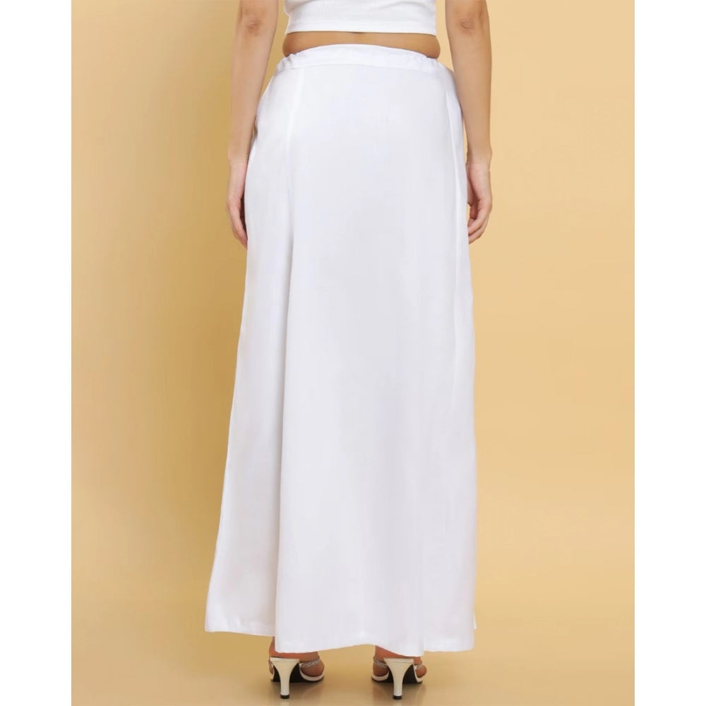 Wonderful Women's Cotton Solid Free Size Petticoat