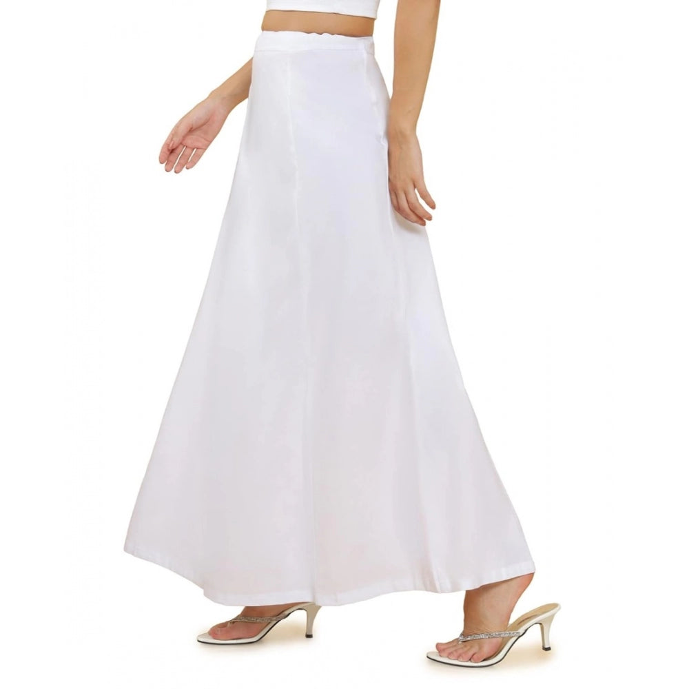 Wonderful Women's Cotton Solid Free Size Petticoat
