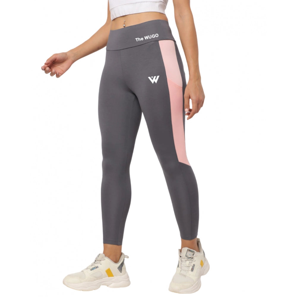 Attractive Polyster Soild Sport Leggings