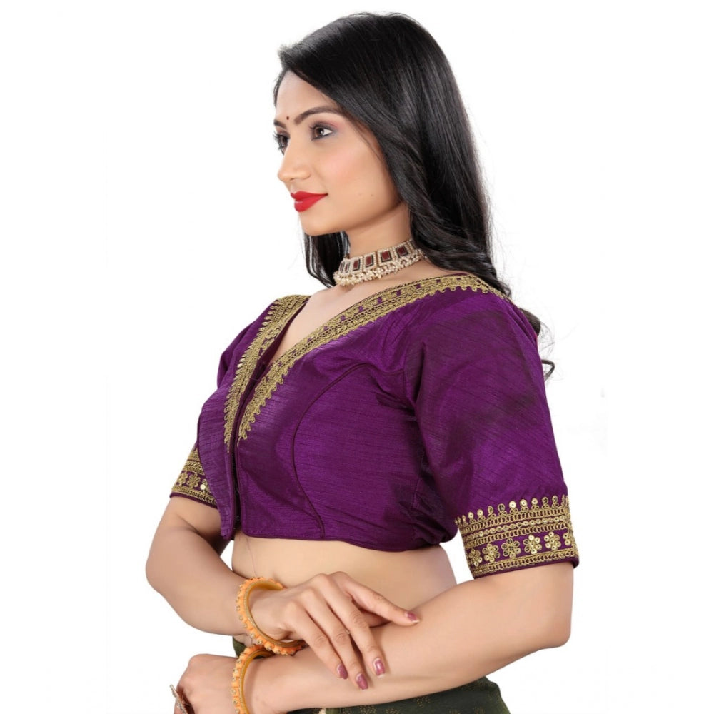 Graceful Banglory Embroidered Readymade Blouse