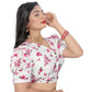 Attractive Cotton Blend Floral Readymade Blouse