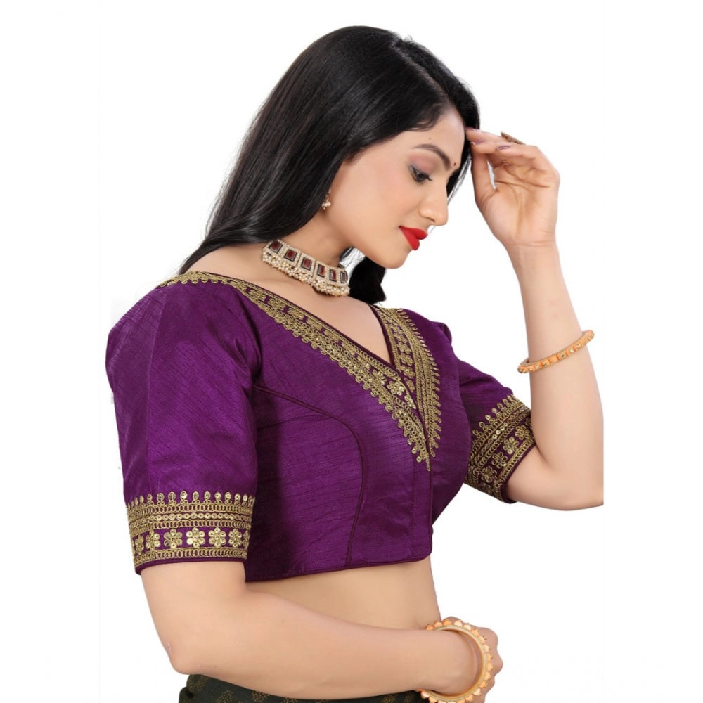 Graceful Banglory Embroidered Readymade Blouse