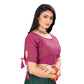 Designer Cotton Thread Work Readymade Blouse