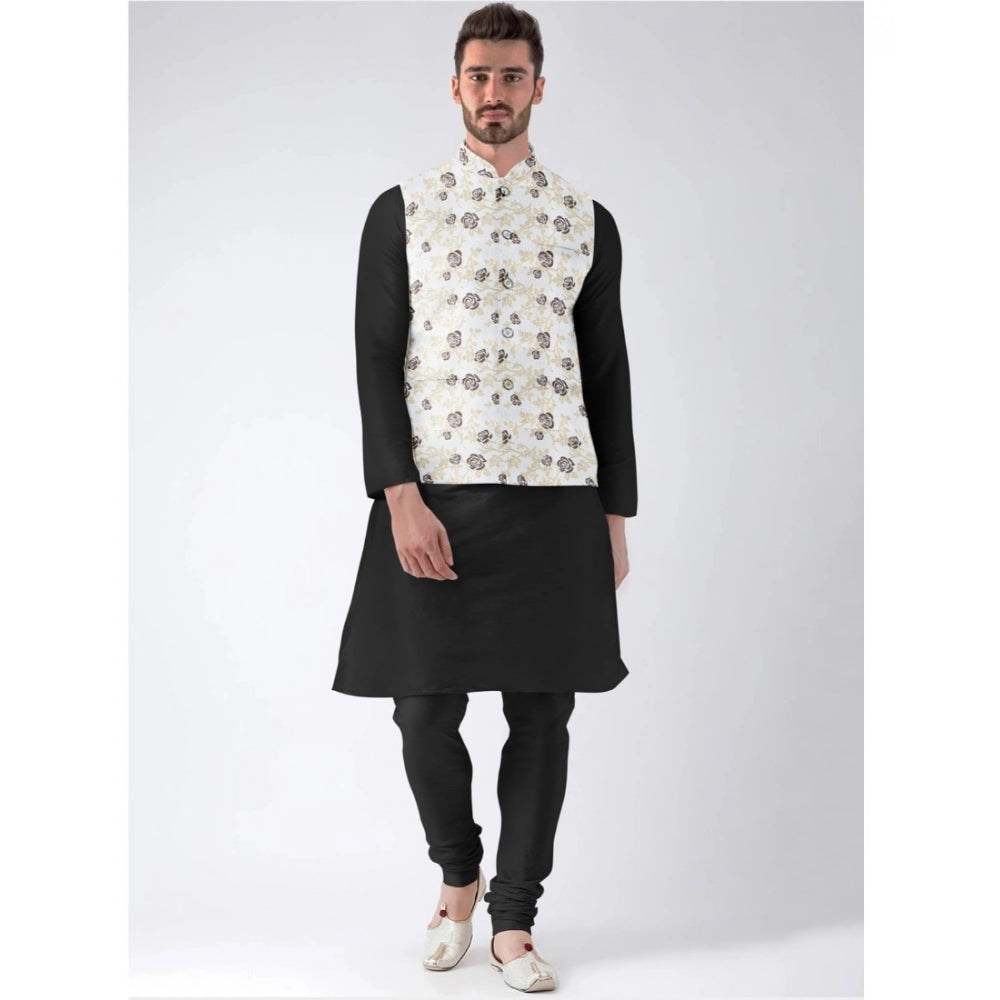 Sassy Men's Jacquard Printed Full Sleeve Waistcoat