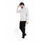 Glamorous Men's Cotton Blended Printed Full Sleeve Shortkurta